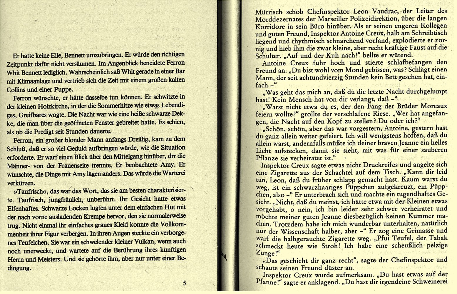 2 Krimis : Vom Scheitel bis zum Mord ( Day Keene ) - Razzia im Pappelhaus ( Roland Berry )