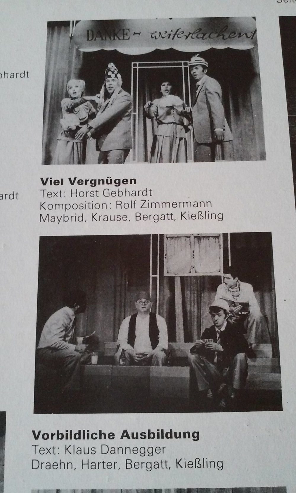 Danke, weiterlachen - Ausschnitte aus 