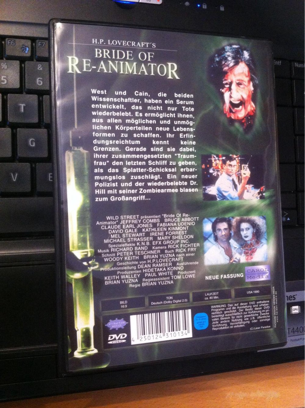 Bride Of The Re-Animator (Re-Animator 2) DVD