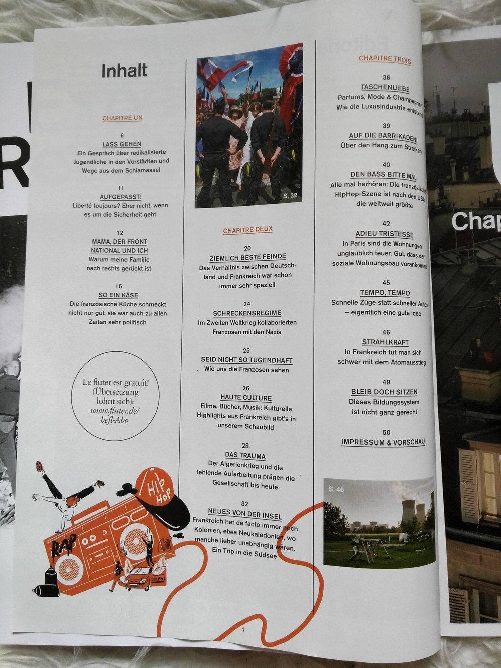 fluter Nr. 62 / Frühjahr 2017: Frankreich