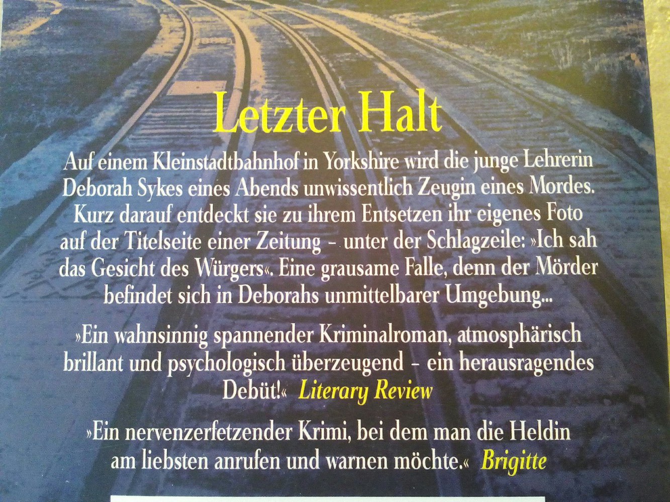 Kriminalroman von Danuta Reah 