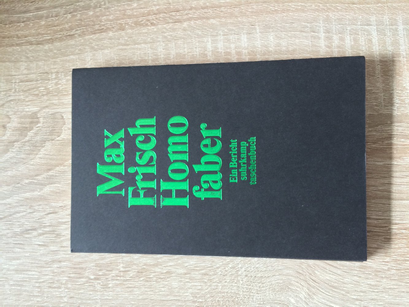 Homo Faber, ein Bericht - Max Frisch