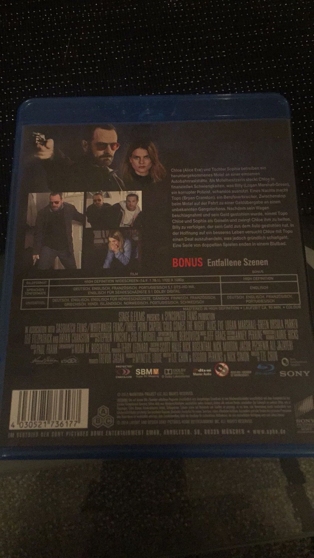 Cold comes the night - BluRay 