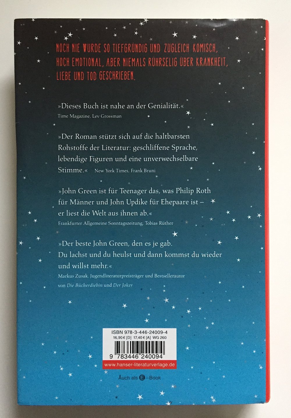 Das Schicksal ist ein mieser Verräter