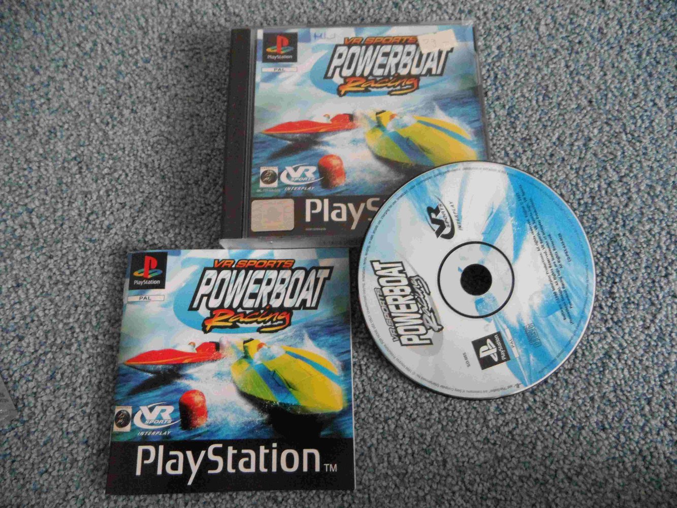 Powerboat Racing Spiel für Playstation 1