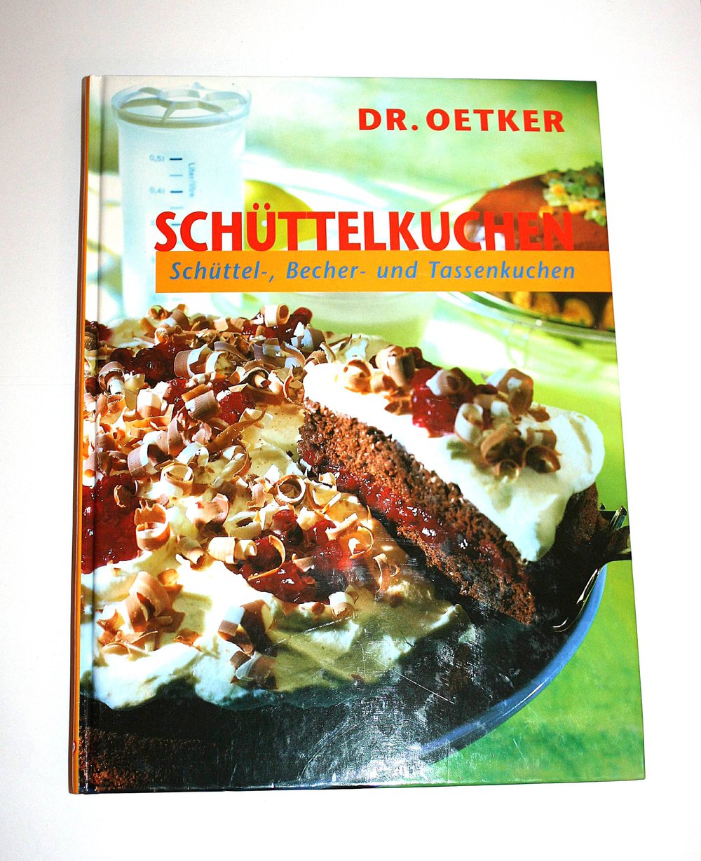 Schüttelkuchen Dr. Oetker Backbuch