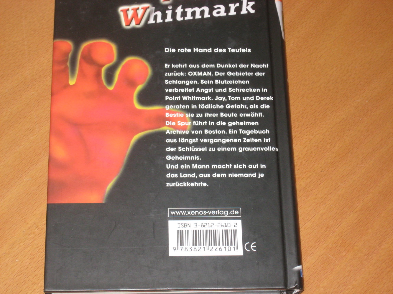 Point Whitmark - Die rote Hand des Teufels von Bob Lexington