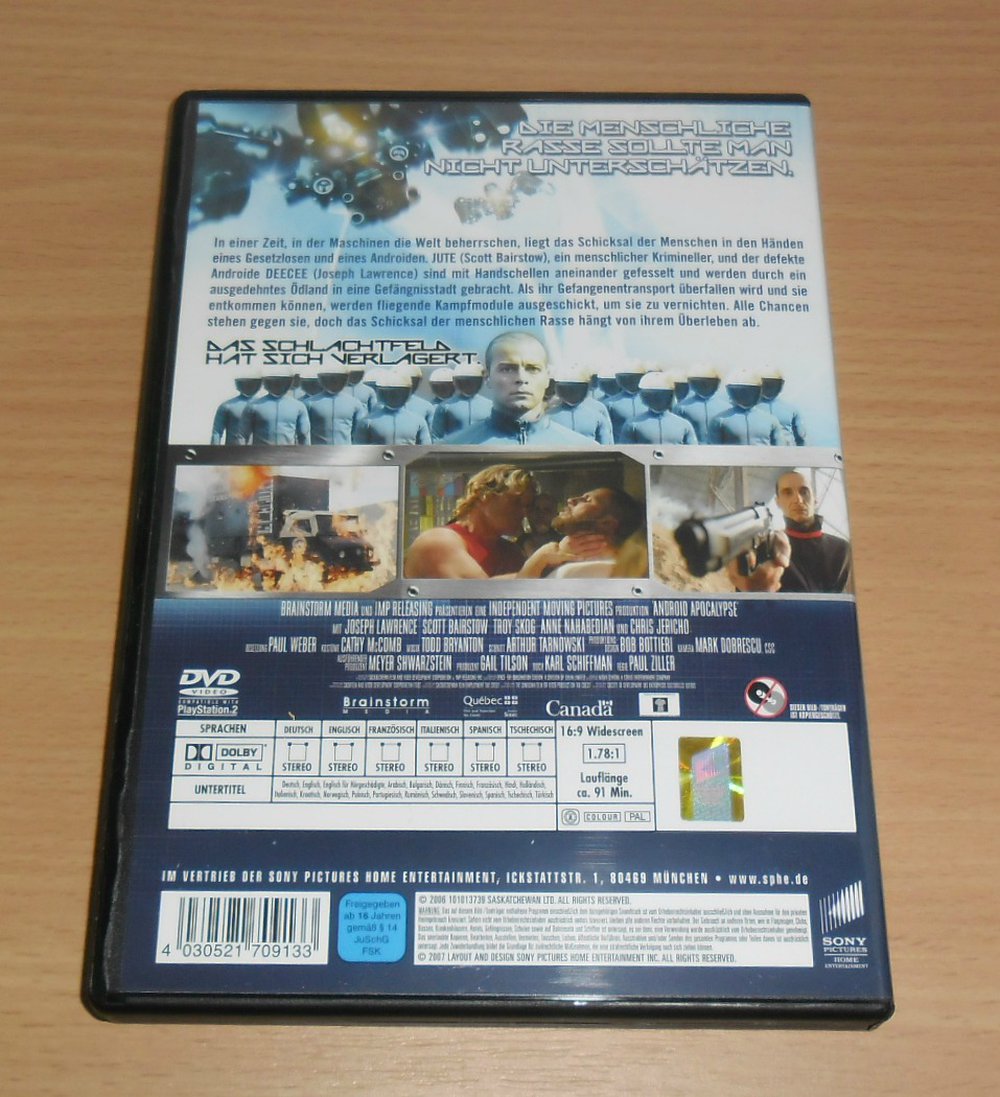 Android Apocalypse  DVD   FSK 16