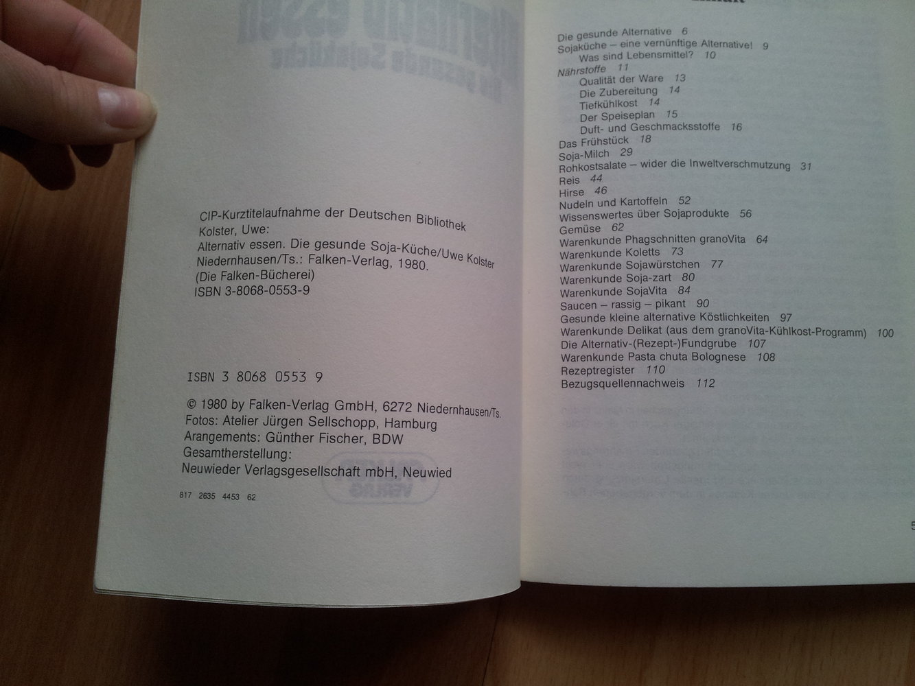 Kochbuch - Alternativ essen - Die gesunde Sojaküche 