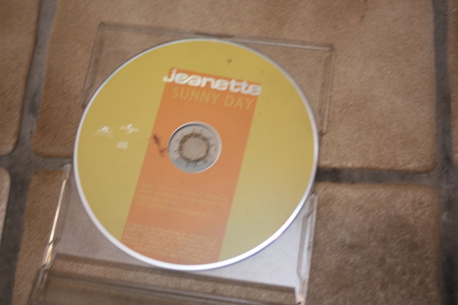 Jeanette Biedermann sunny day Maxi Single, CD, GZSZ