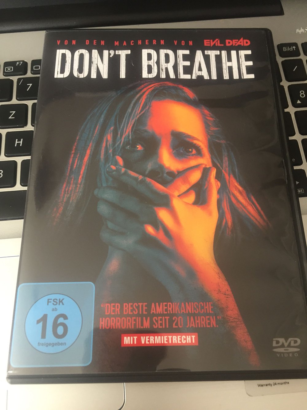 Don't Breathe DVD *Horror-Thriller * 2017