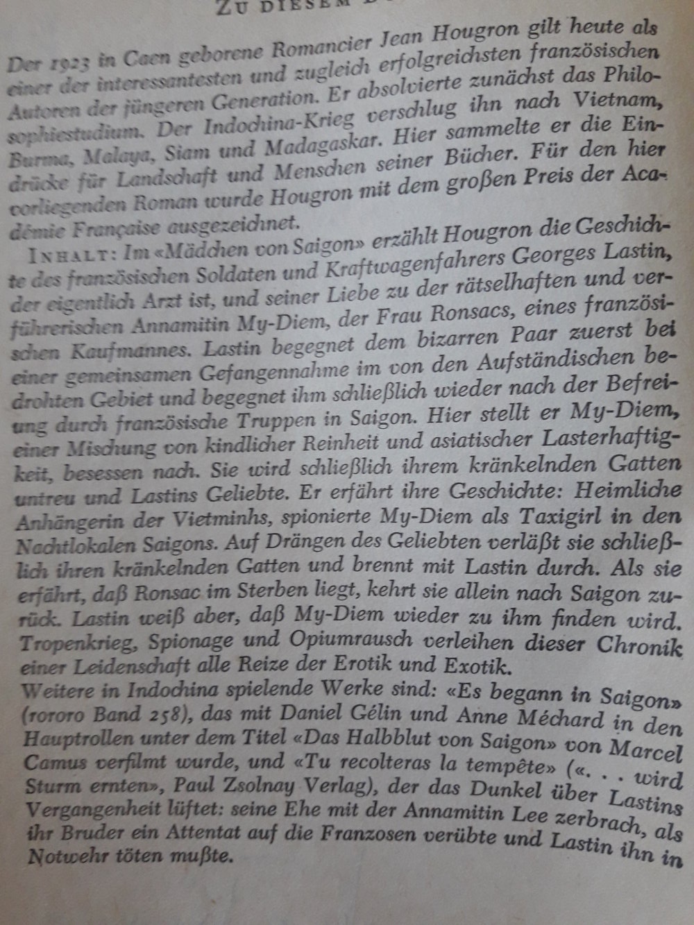Das Mädchen von Saigon