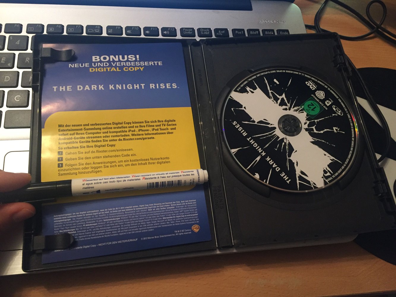 The Dark Knight Rises (DVD)