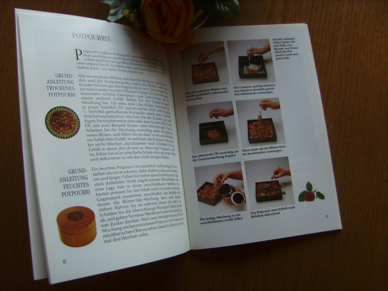 Verschenke Geschenkideen, Anleitungen zu Potpourris mit Rezepturen, Kreative Deko, DIY Unikate, Naturmaterialien an Sammelbesteller!