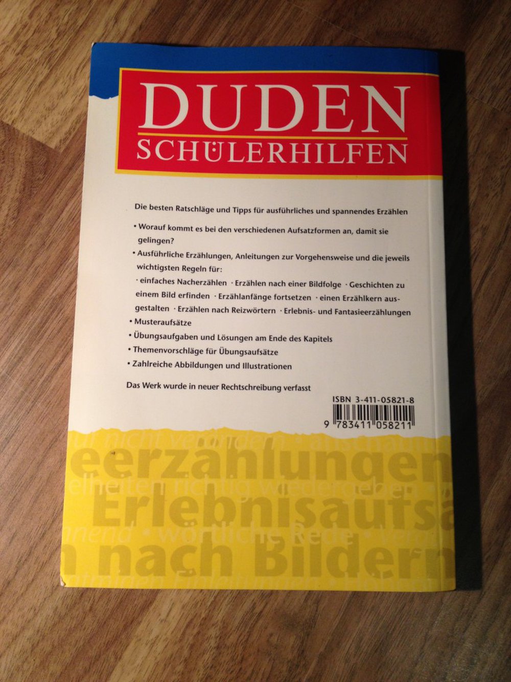 Duden Schülerhilfen, Aufsatz / Erzählen, 5. bis 7. Schuljahr, neue Rechtschreibung