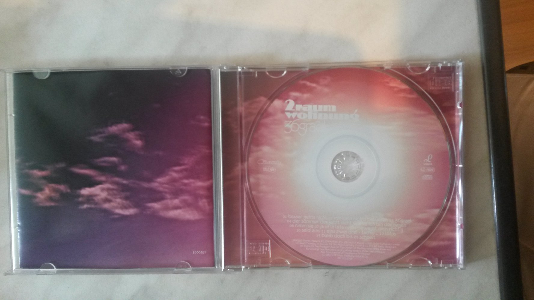 2raumwohnung 36 Grad (CD)