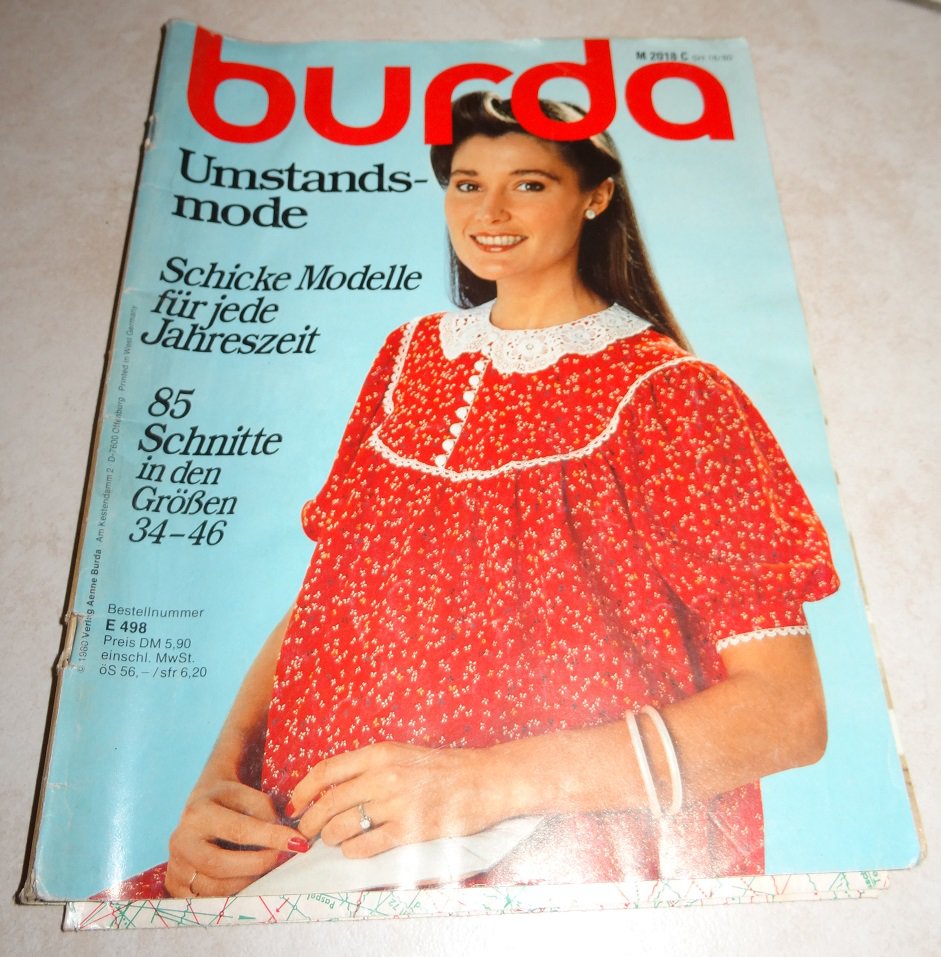 Burda Spezial Umstandsmode Gr. 34 - 46