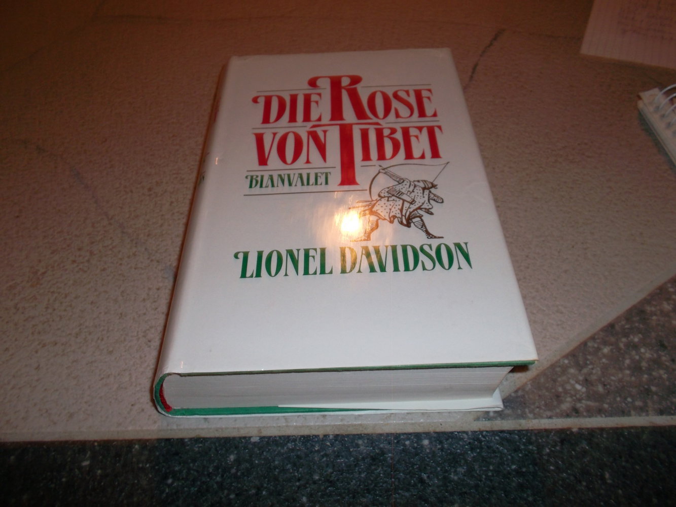 buch,lionel davidson,die rose von tibet