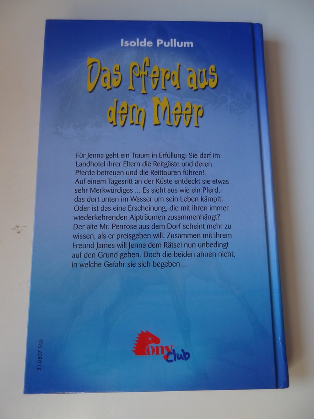 Buch: Das Pferd aus dem Meer von Isolde Pullum