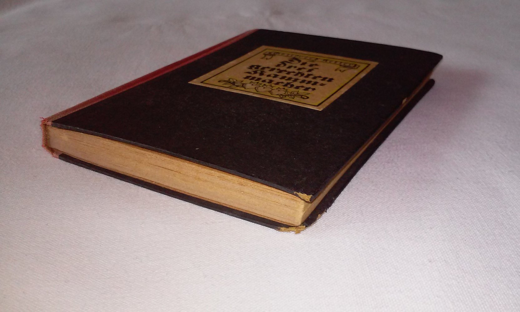 Die drei gerechten Kammmacher Gottfried Keller  antik 1922 Sammlerstück