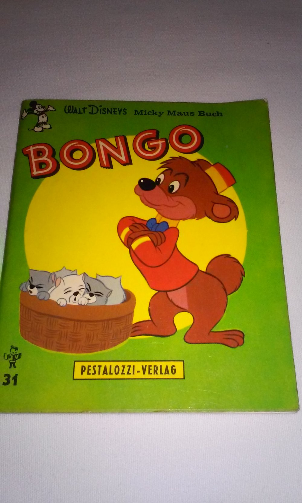 4 antike Walt Disney Hefte Nr.1 Tom/Jerry Rarität Sammlerstücke