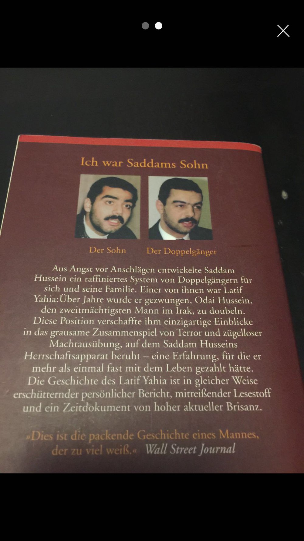 Ich war Saddam Husseins Sohn 