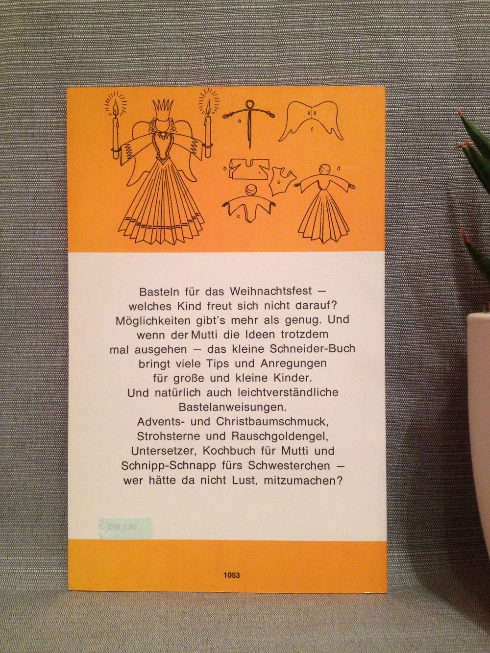 Fröhliche Weihnachtsbastelei