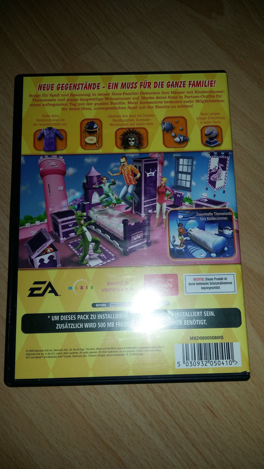 Die Sims 2 - Family Fun-Accessoires - Add-on