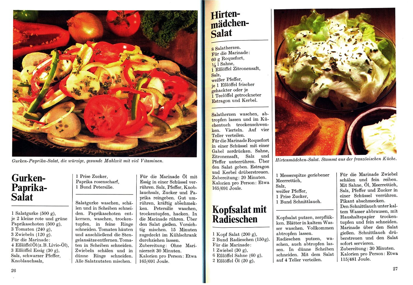 Das grosse Buch der Salate - Alles über die köstlichen und leckersten Salate