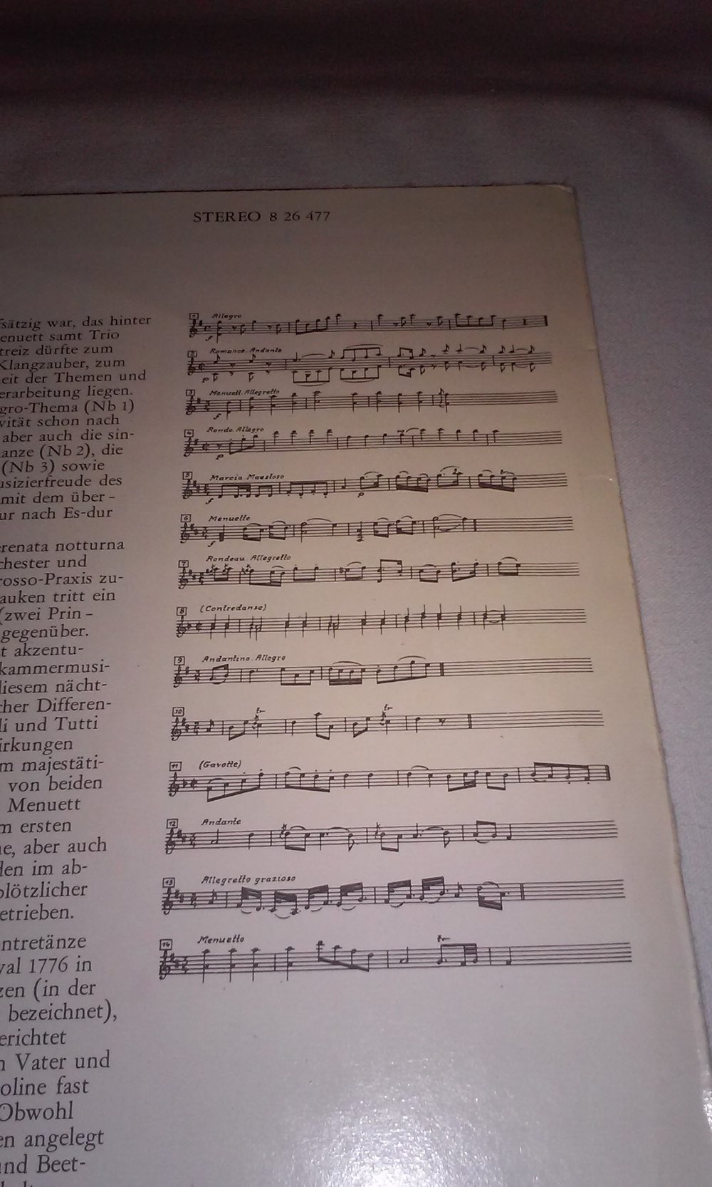 Wolfgang Amadeus Mozart - Staatskapelle Dresden Eine kleine Nachtmusik  vinyl/LP/Schallplatte