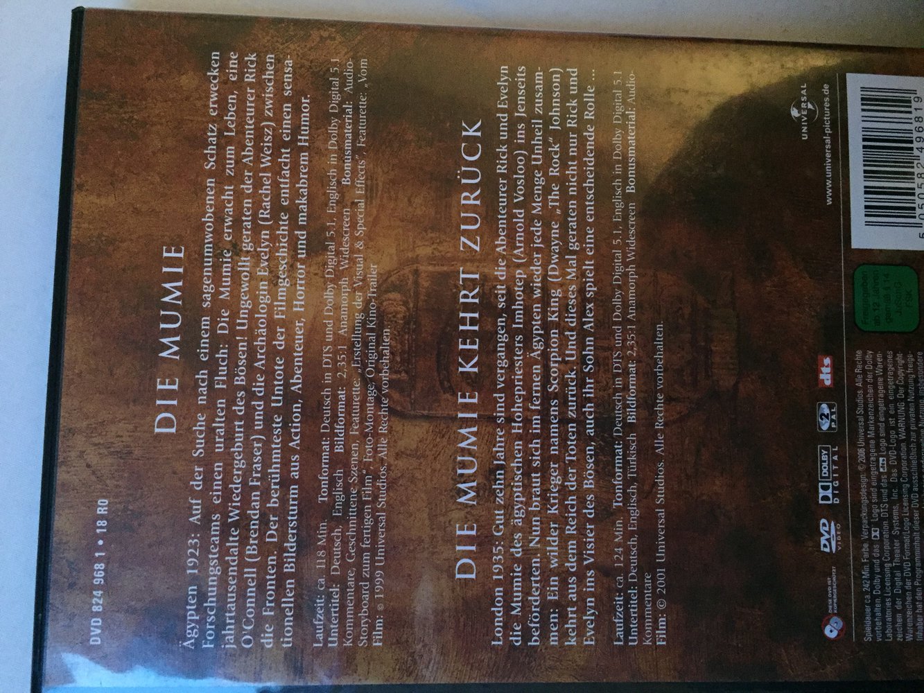 Die Mumie & Die Mumie kehrt zurück