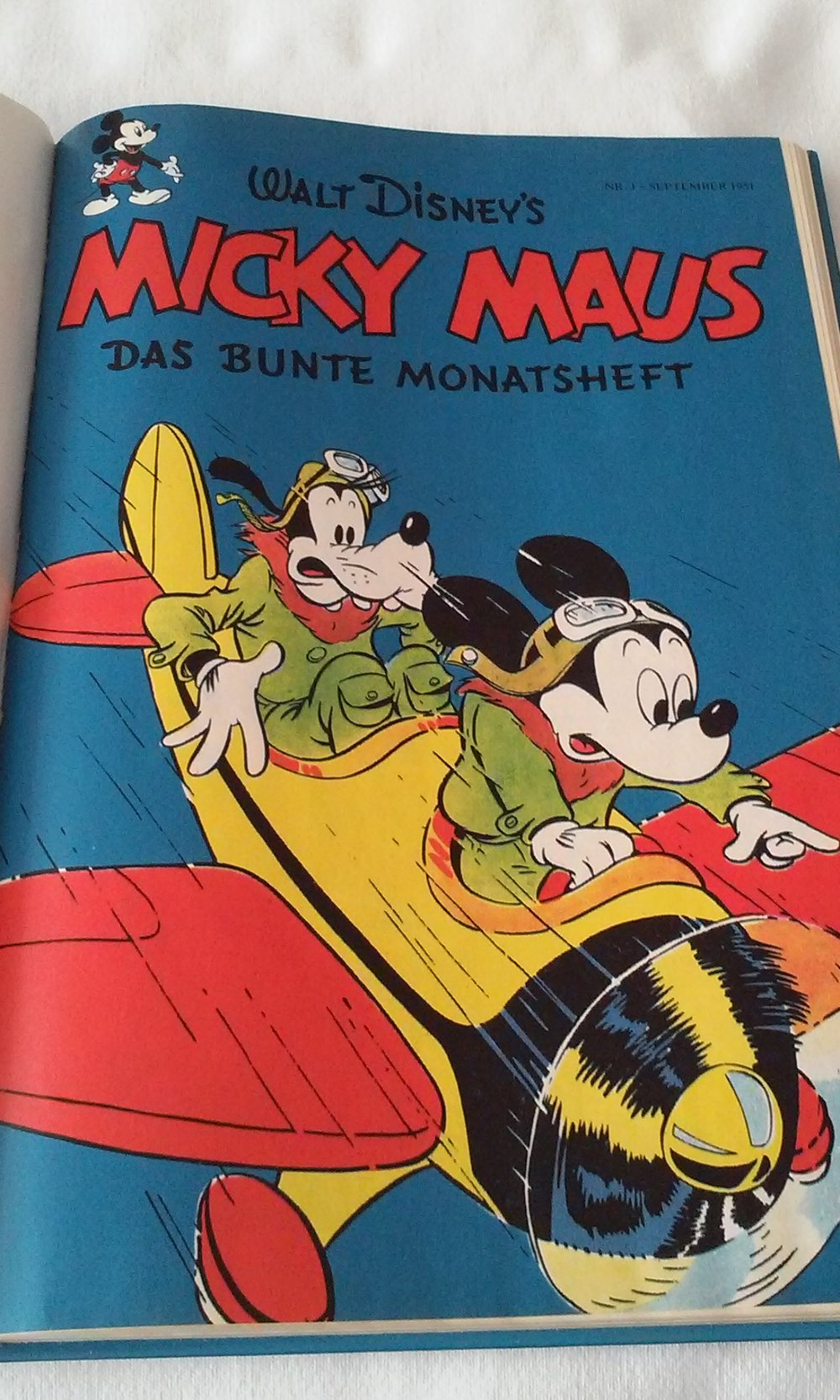 Micky Maus Jubiläums- Sonderband. 1. Jahrgang 1951