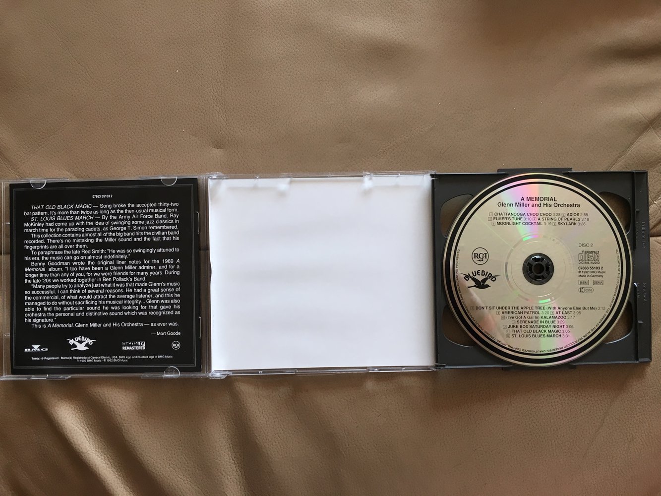 Doppelt CD von Jazz Legende Glenn Miller