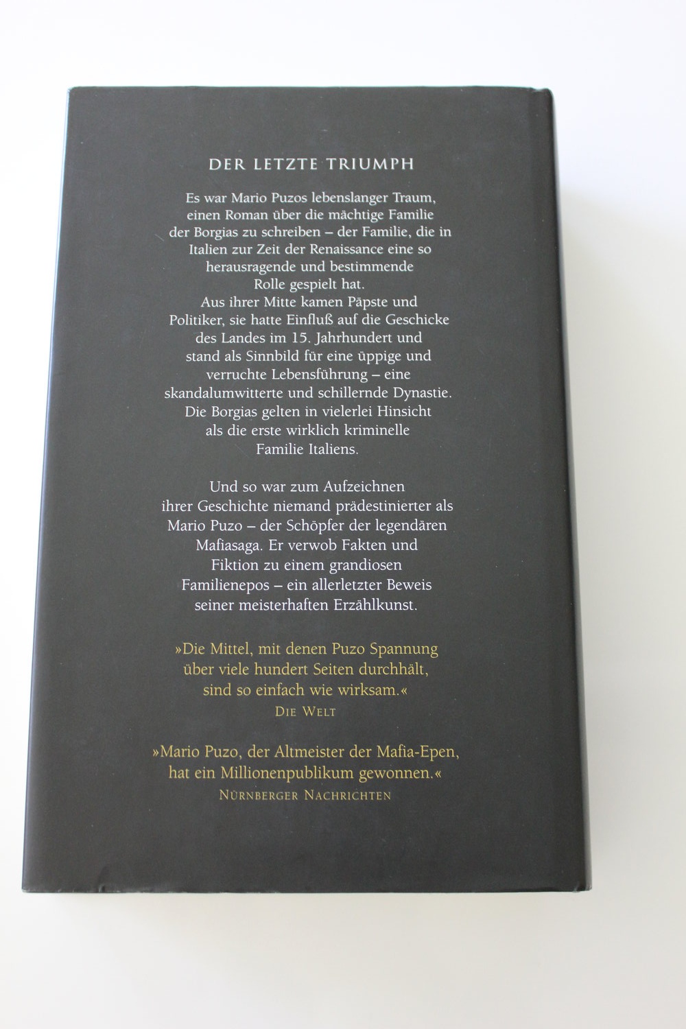 Die Familie - Mario Puzo