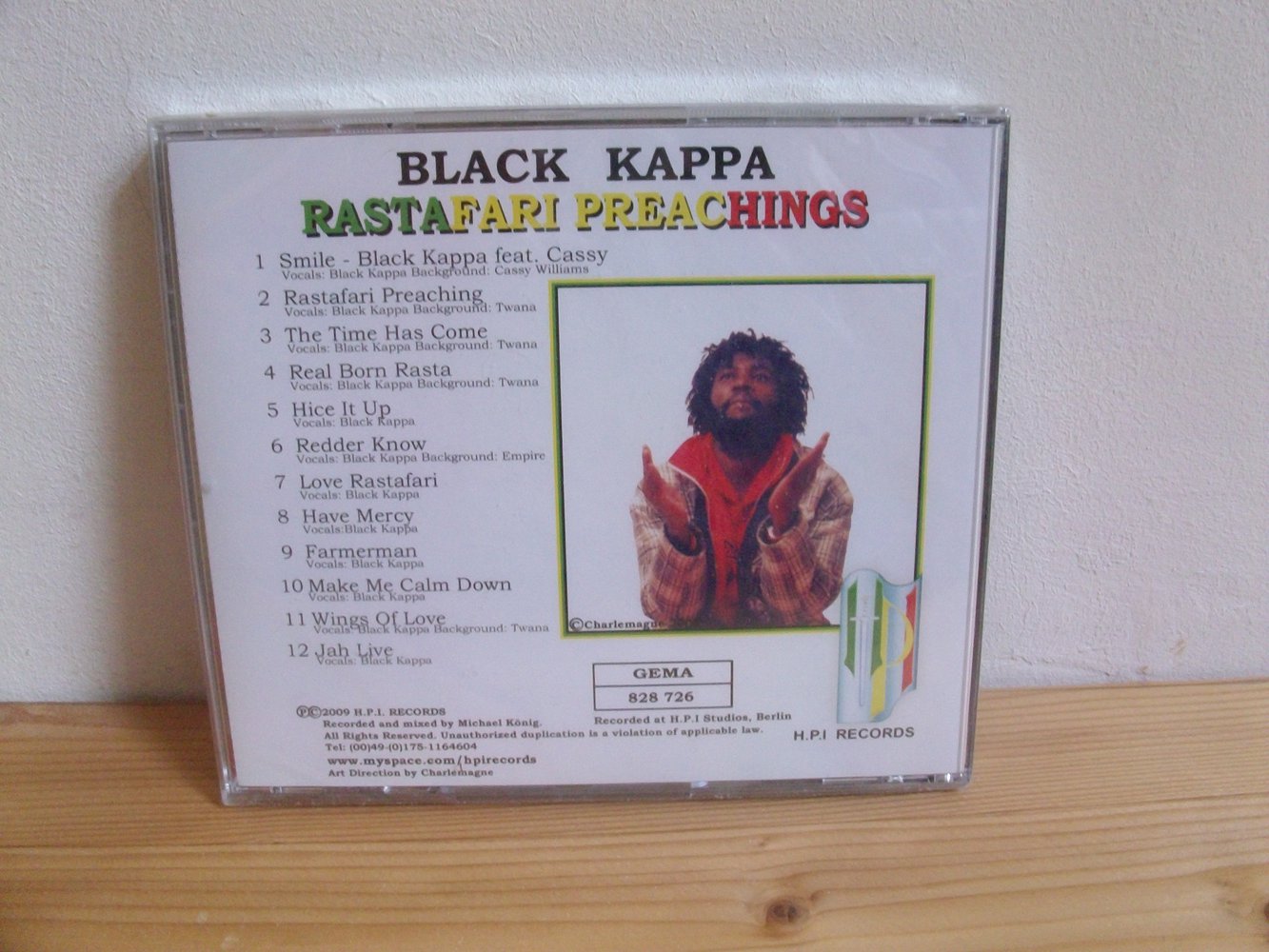 Neu CD Black Kappa Rastafari Preachings Reggae
