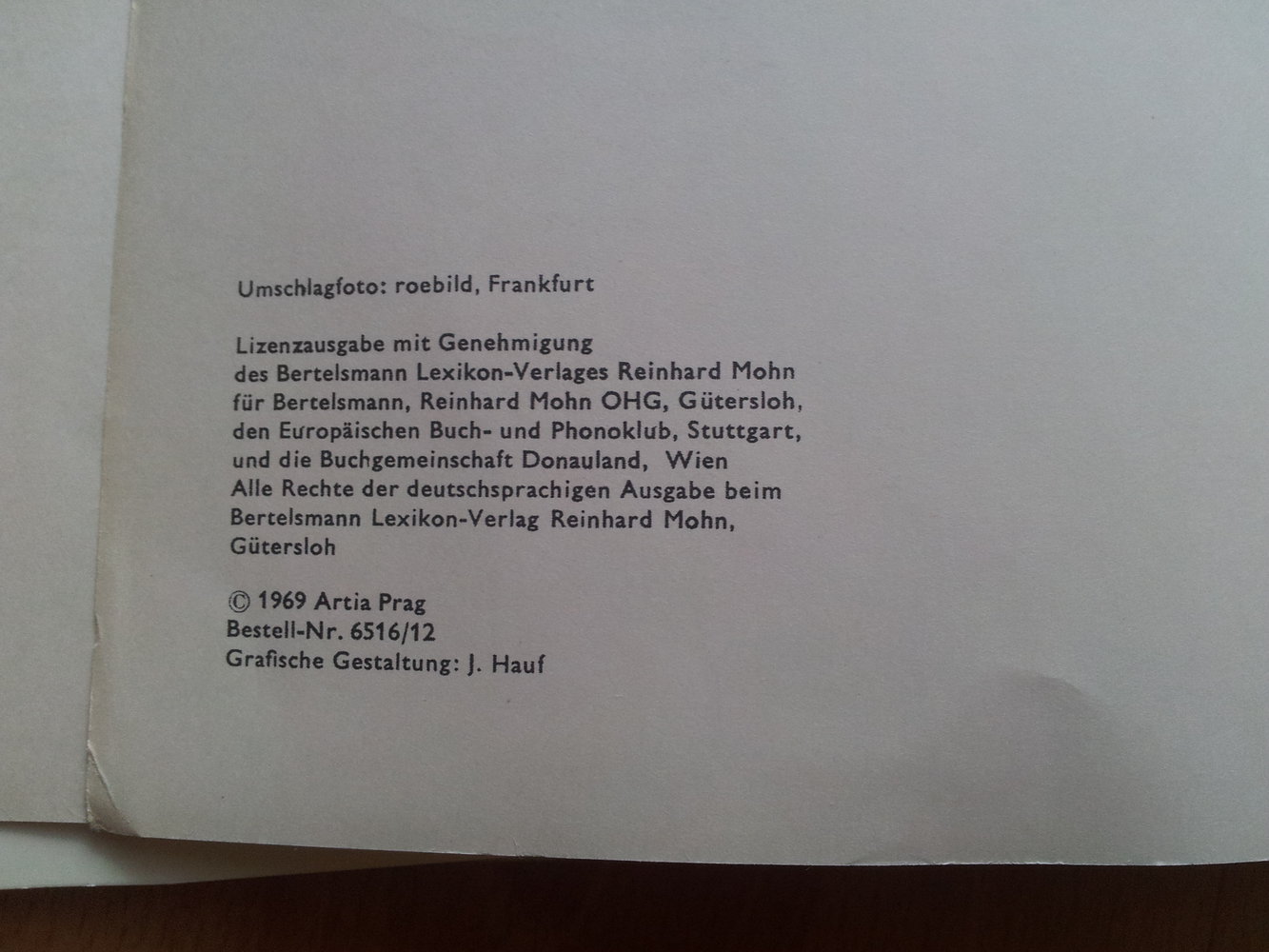 Buch - Das grosse Bilderlexikon der Fische 1969