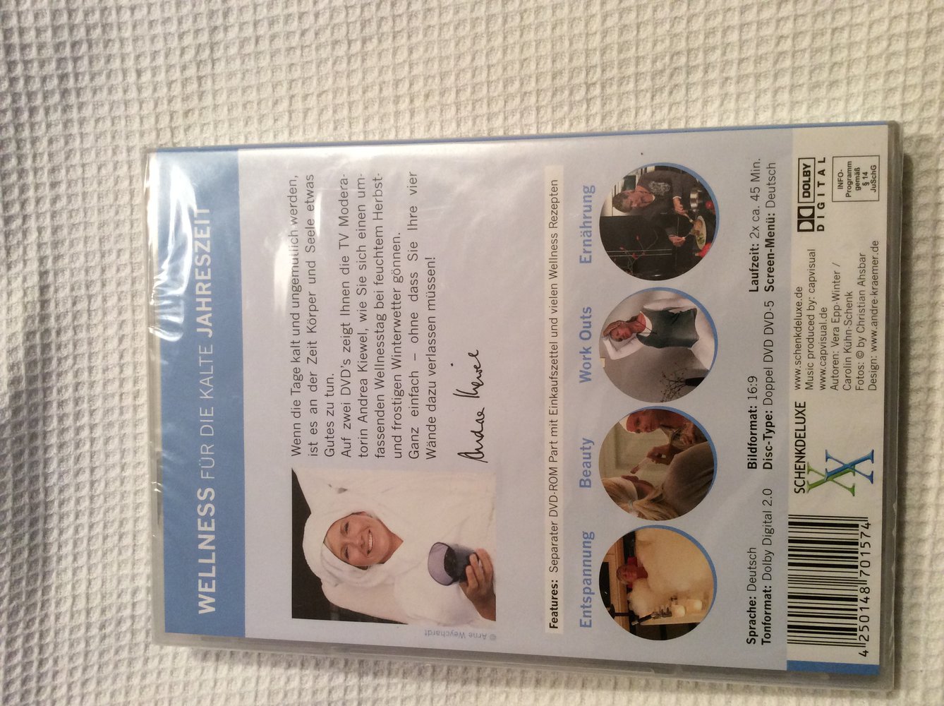 Wellness für die Kälte Jahreszeit, Andrea Kiewel , DVD 2 Stück neu verschweißt 