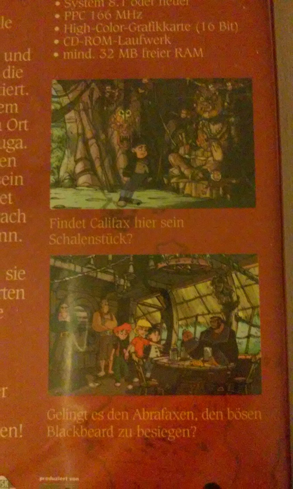 Die Abrafaxe - Das Geheimnis der goldenen Schale  PC-Spiel CD Sammlerstück  -Geschenktipp-