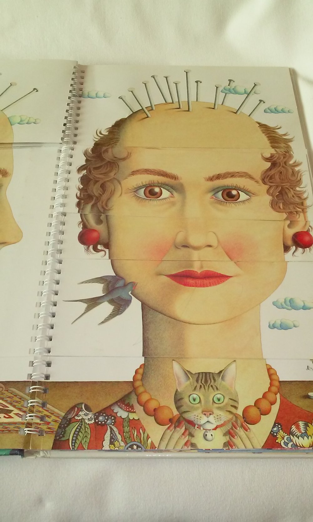 -Rarität- Messengers tausend Gesichter  VerwandlungsBilderbuch Phantombilder  Rarität Sammlerstück