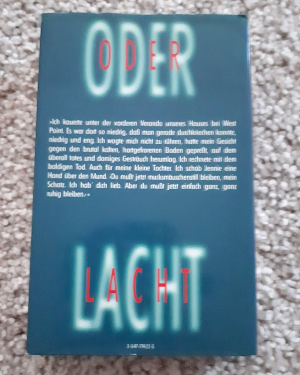 Wer sich umdreht, Thriller