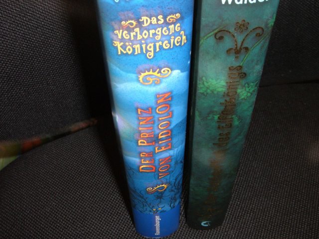 Buch das verborgene Königreich  und Der Zauberfluch des Elfenkönigs