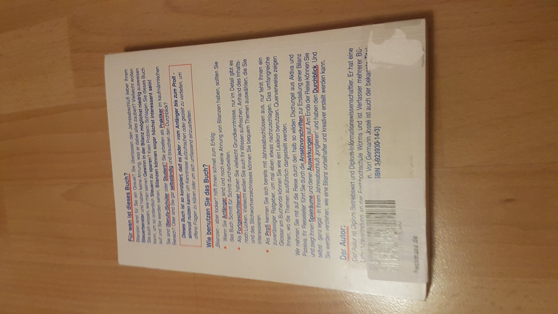 Bilanzen aber locker