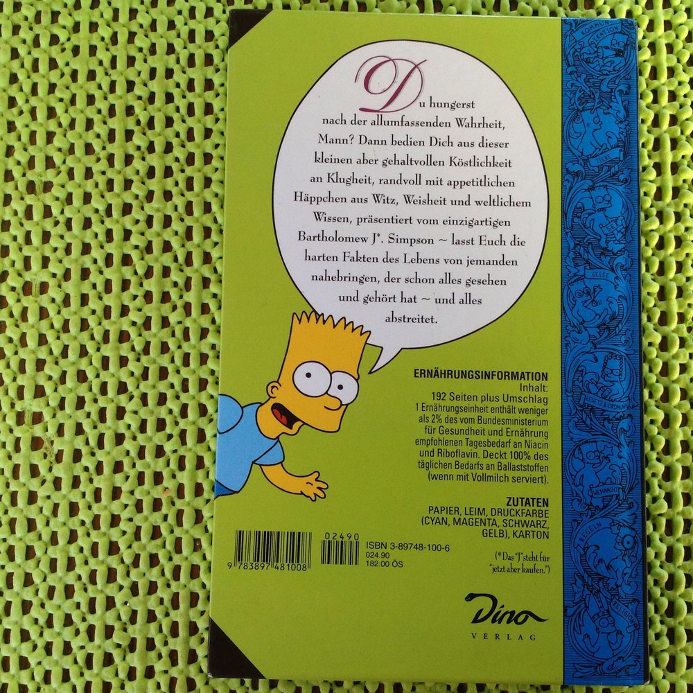 Bart Simpson\\\\\\\\\\\\\\\'s Tips & Tricks für alle Lebenslagen 