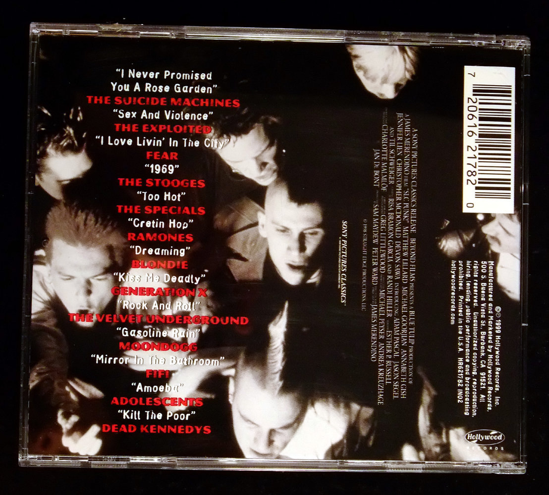 SLC Punk! - Soundtrack (CD) * Rock Punk Anarchy OST *