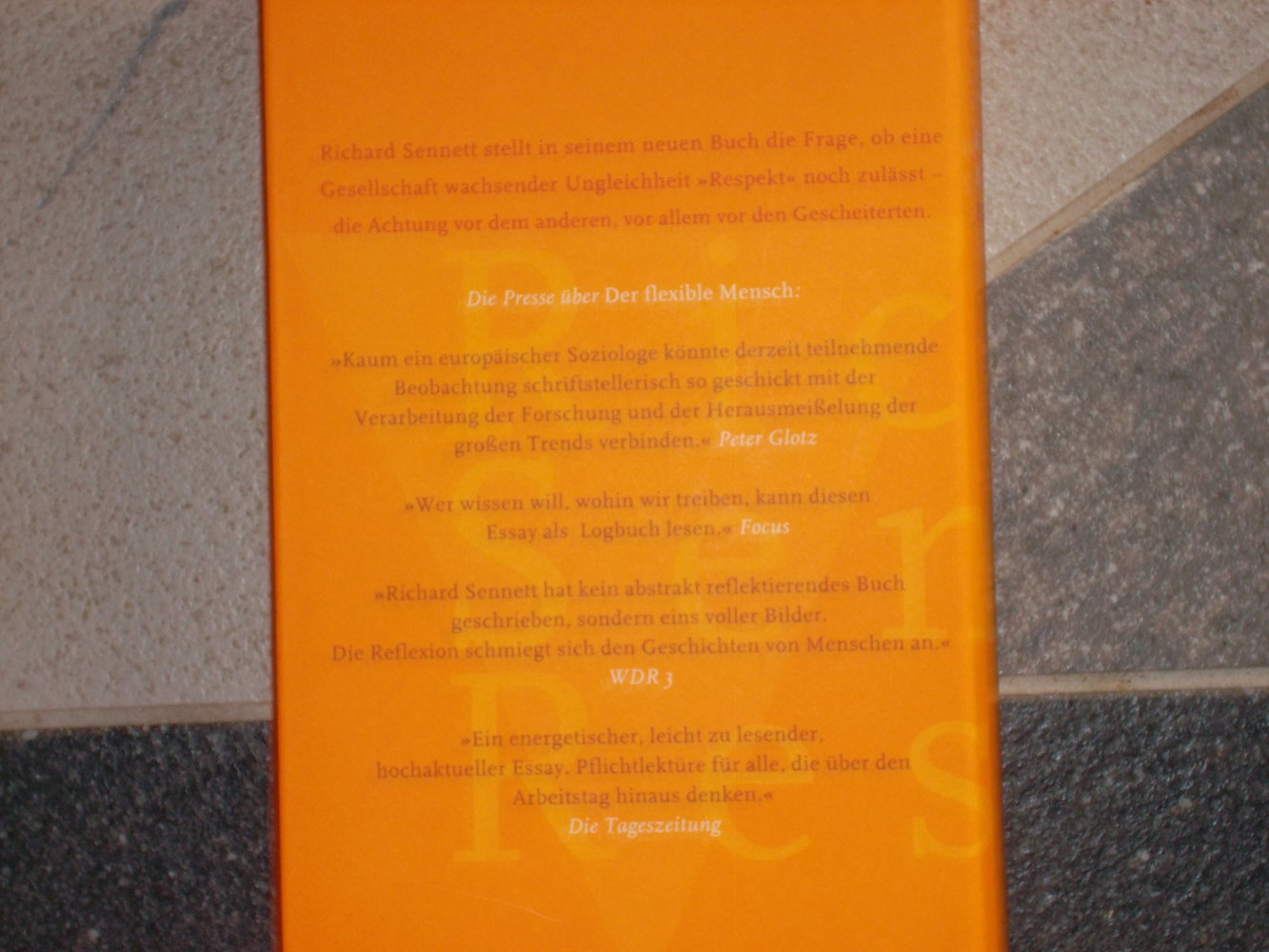 respekt im zeitalter der ungleichheit