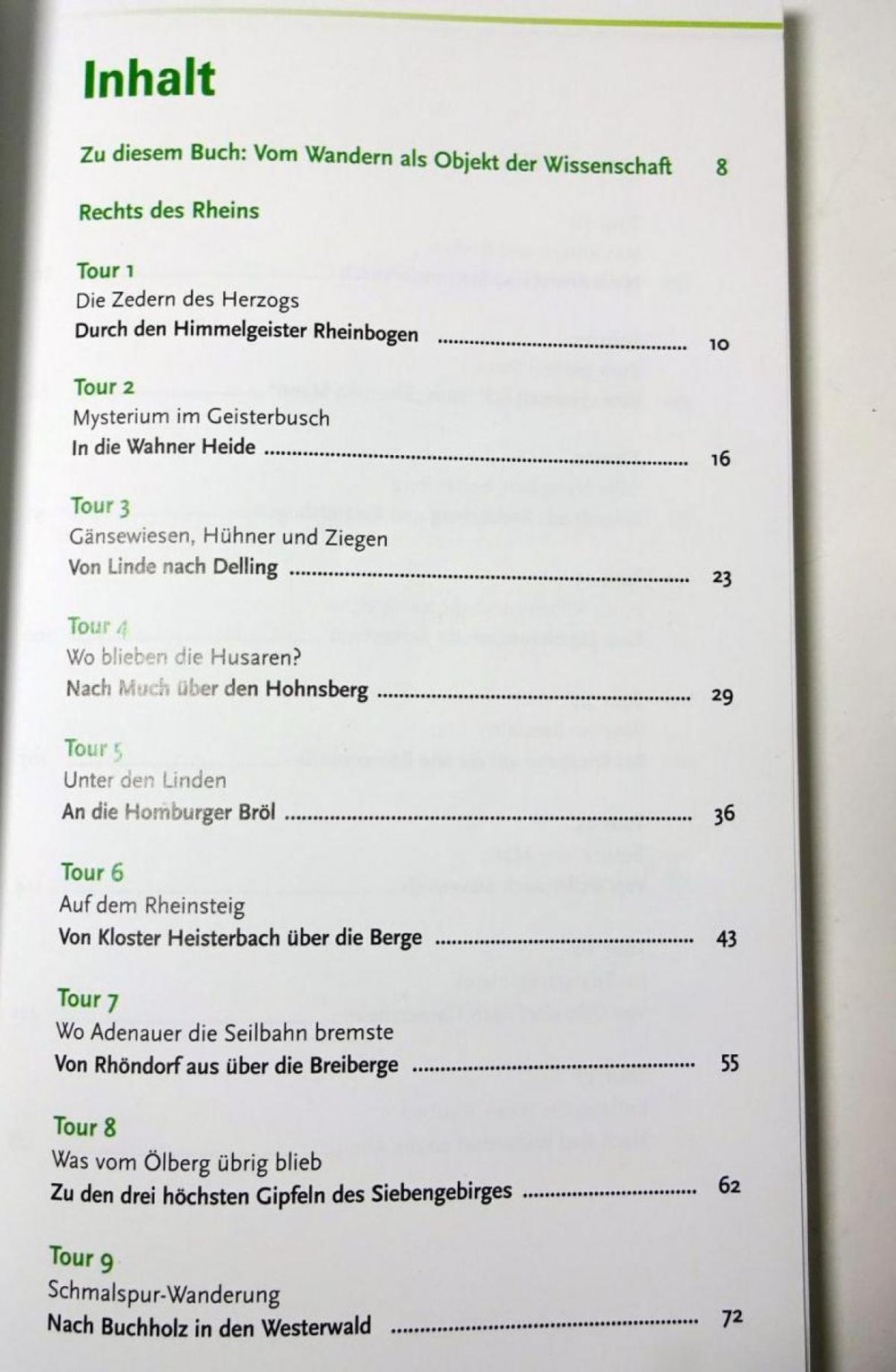 Tippeltouren. 25 neue Wanderungen rechts und links des Rheins