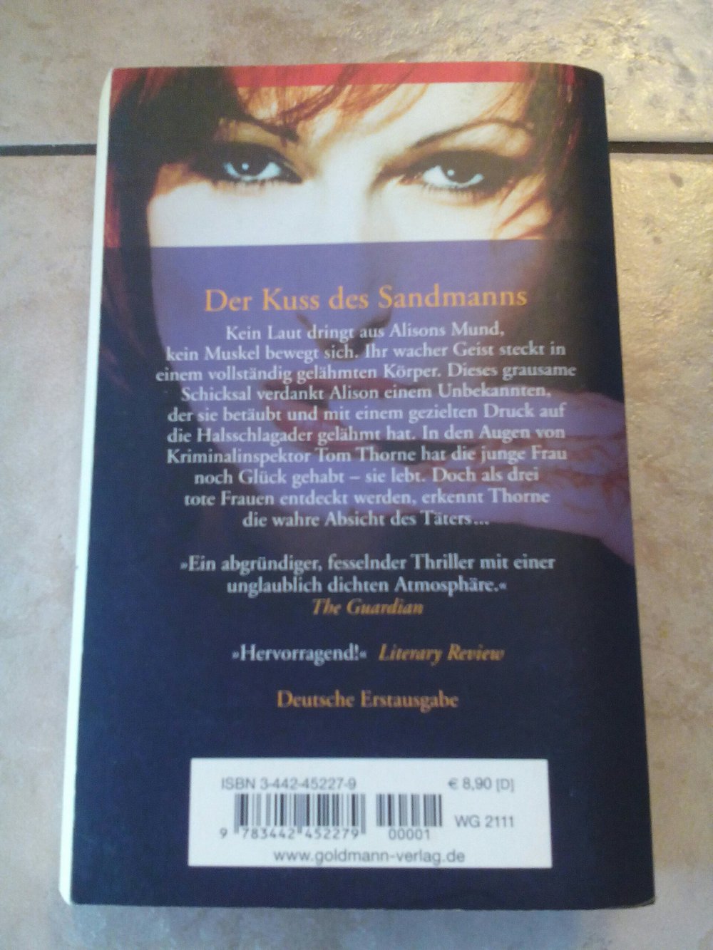 Kriminalroman von Mark Billingham 