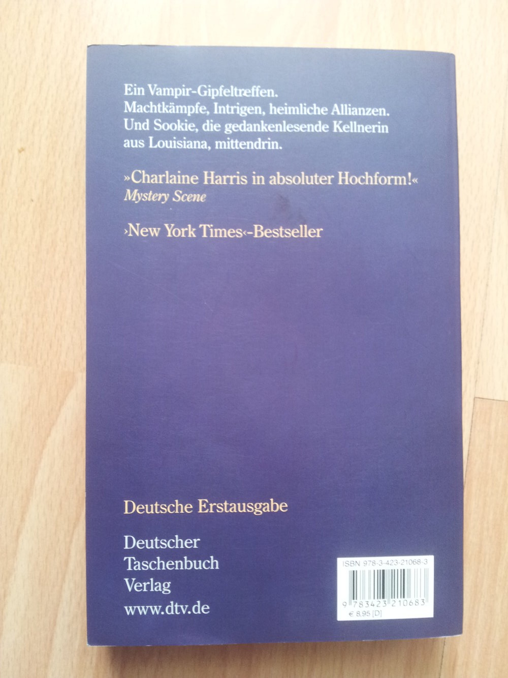  Buch - Vampire schlafen fest - Charlaine Harris