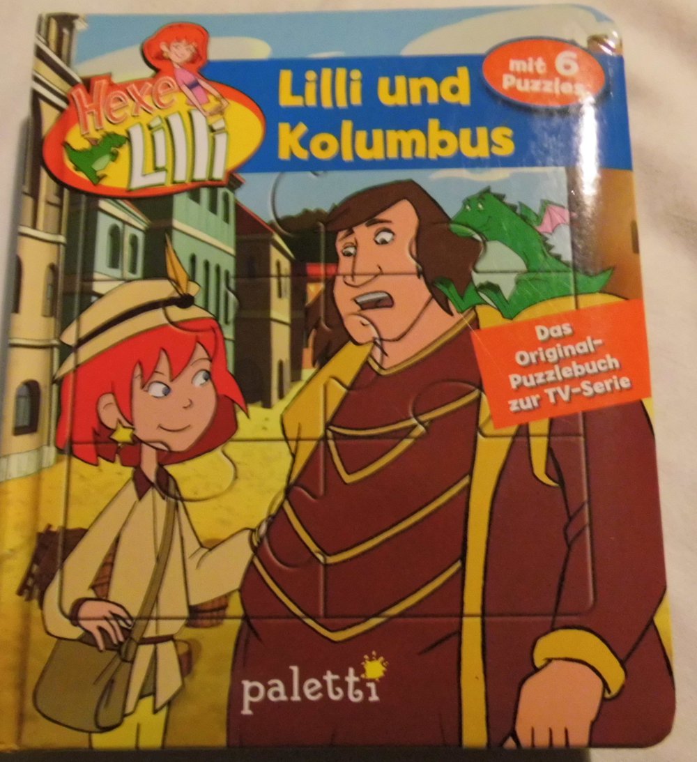 Hexe Lilli Puzzlebuch > Lilli und Kolumbus