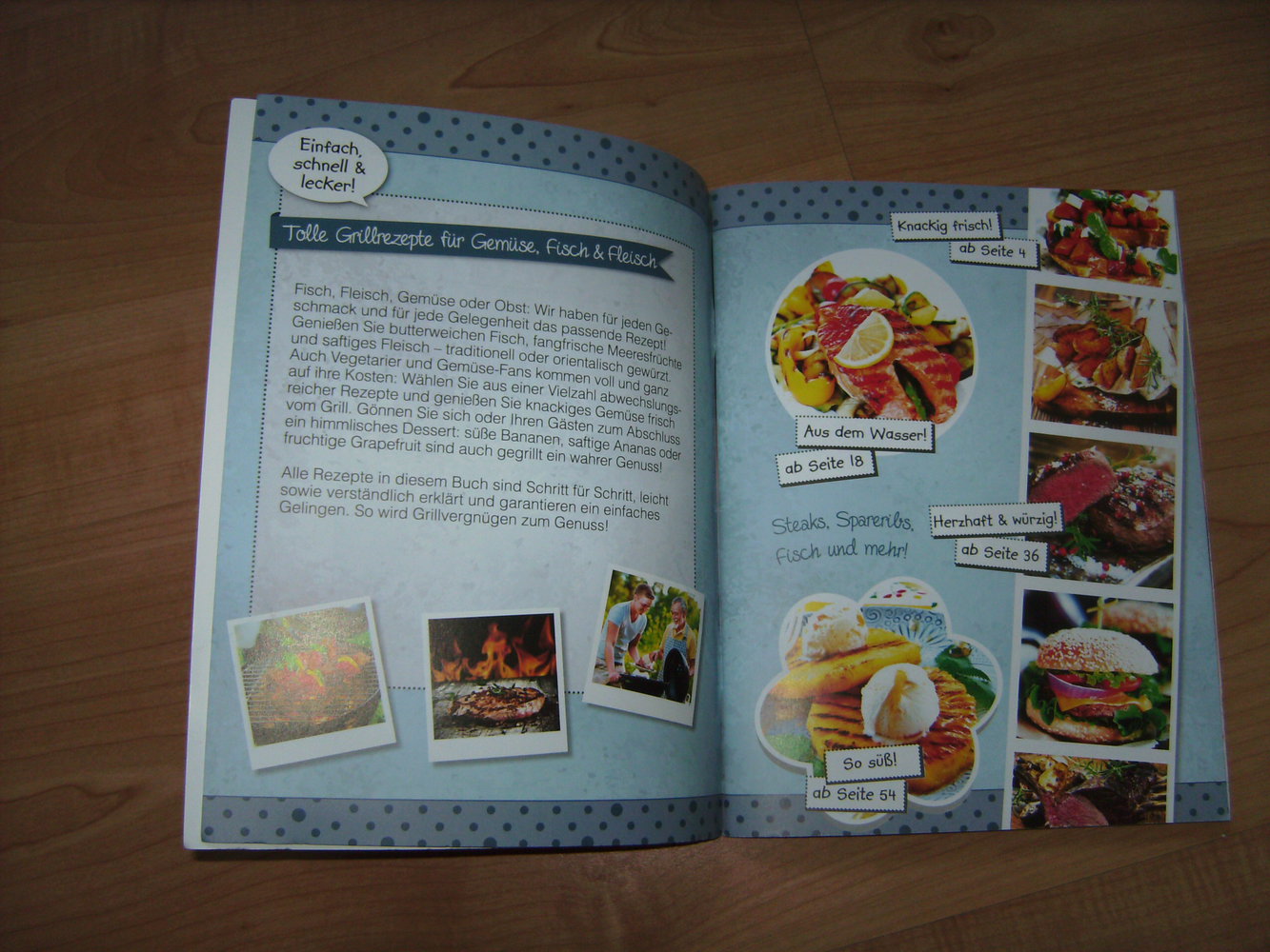 Grillrezepte Kochbuch Grillen, Sommerküche Grill, Rezeptheft vielseite, Outdoor Kochen auf Rost und Grill